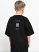 3002 Футболка д/м оверсайз (черный весь размерный ряд)
