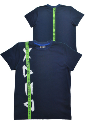 9454 Футболка д/м (синий размер 128)