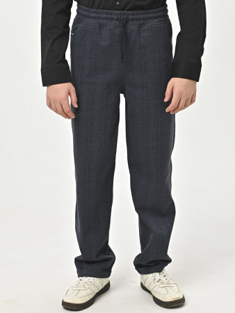 5014 Брюки д/м трик. (синий весь размерный ряд)