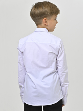 4975 Рубашка дл.р. д/м (белый весь размерный ряд)