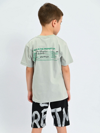 2054 Футболка д/м (серый весь размерный ряд)