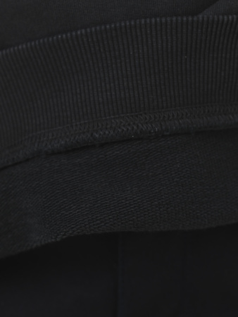 5007-F Толстовка д/м (черный весь размерный ряд)