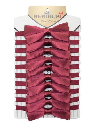 1060 Бабочки д/м (10шт) (бордовый 86-122)