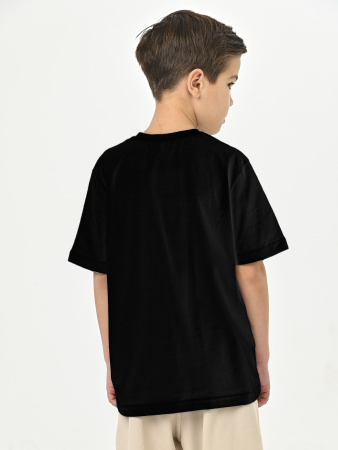 4511 Футболка д/м (черный весь размерный ряд)