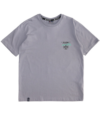 3022 Футболка д/м (серый весь размерный ряд)