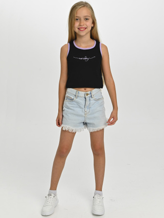 10554 Топ д/д (черный весь размерный ряд)