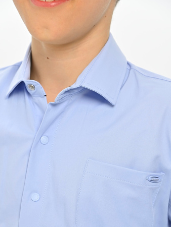 4216 Рубашка дл.р. д/м (голубой весь размерный ряд)