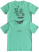 3072 Футболка д/м (изумруд весь размерный ряд)