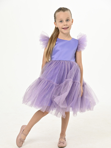 9372 Платье д/д (фиолетовый 104)