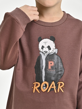 223643 Толстовка д/м (коричневый весь размерный ряд)