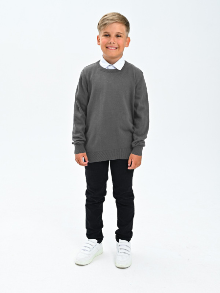 2781 Джемпер д/м (серый весь размерный ряд)