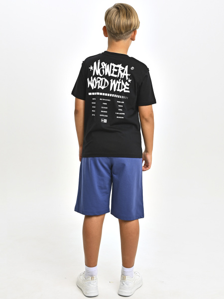 5409 Футболка д/м (черный весь размерный ряд)