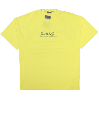 3141 Футболка д/м оверсайз (желтый весь размерный ряд)