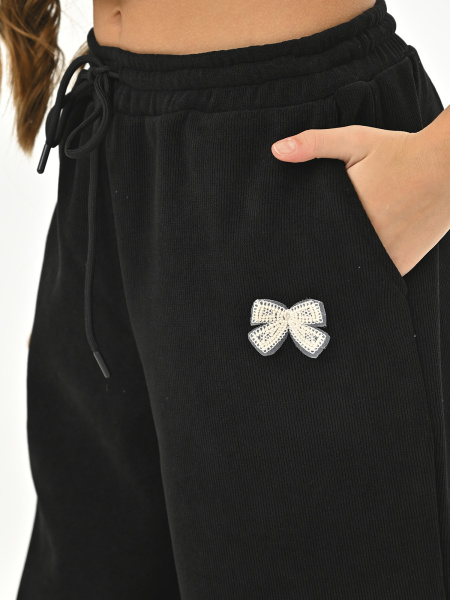 2395KG Брюки утепл. д/д (черный 36(134))