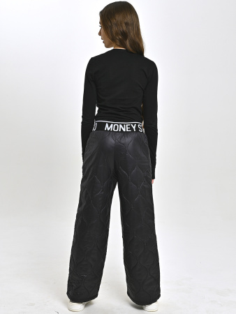 2378S Брюки болоневые д/д (черный весь размерный ряд)