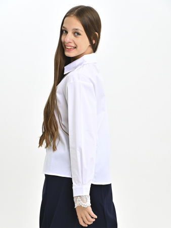 3024-Ch Блузка д/д (белый 150)