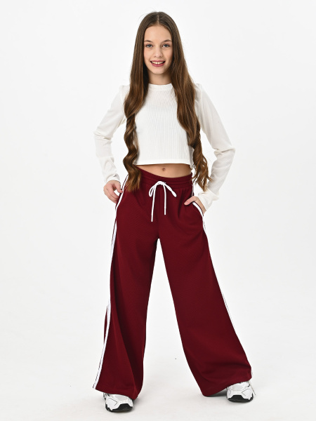 2582KG Брюки д/д (бордовый весь размерный ряд)