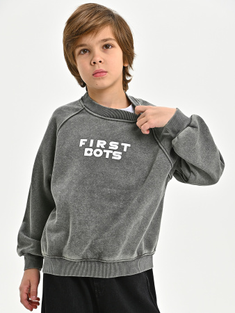 5069-Ch Толстовка утепленная д/м (хаки весь размерный ряд)