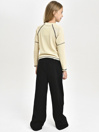 95190-Ch Джинсы д/д (черный весь размерный ряд)