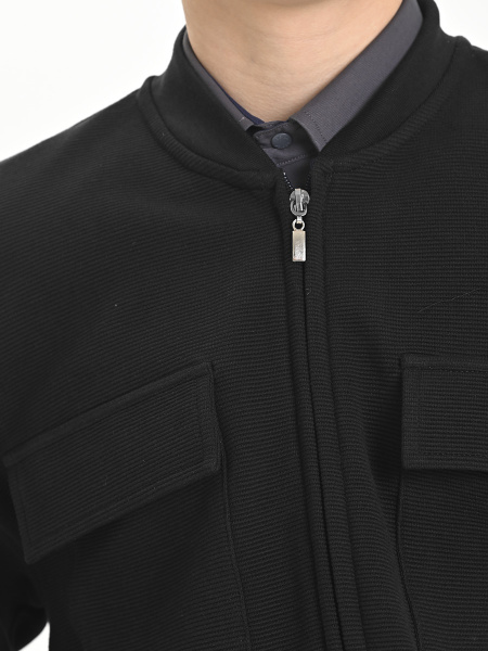 4841 Жакет д/м (черный 116)