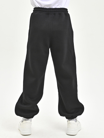 4900 Брюки спорт. д/м утепл. (черный весь размерный ряд)