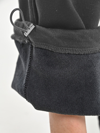 M862-1-Ch Брюки спорт утепл. д/м (темно-серый весь размерный ряд)