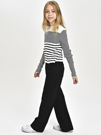 5536-Ch Джинсы д/д (черный весь размерный ряд)