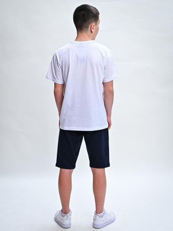 2047 Футболка д/м (белый весь размерный ряд)