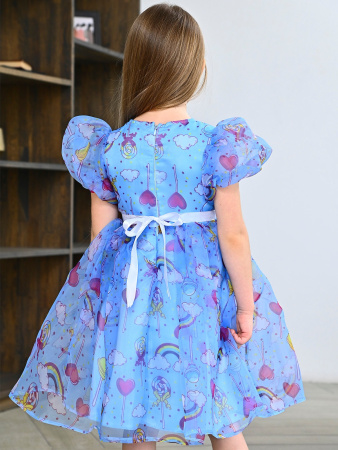 2408KG-2 Платье (голубой 28(110))