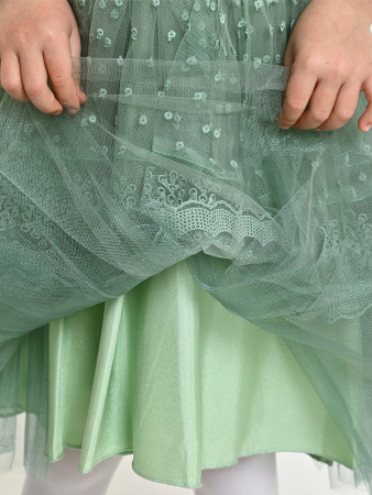 9390 Платье д/д (зеленый весь размерный ряд)