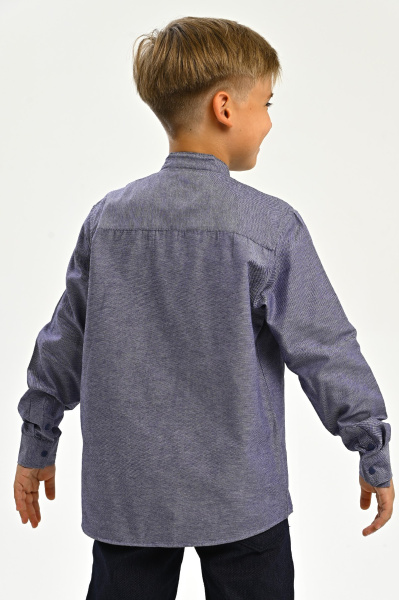 2773 Рубашка дл.р. д/м (батал) (серый весь размерный ряд)
