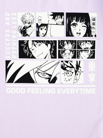 10526 Футболка д/д (сиреневый весь размерный ряд)