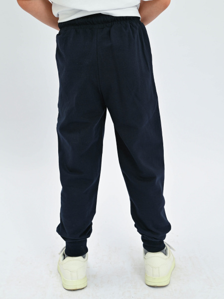 2578 Брюки спорт д/м (темно-синий весь размерный ряд)