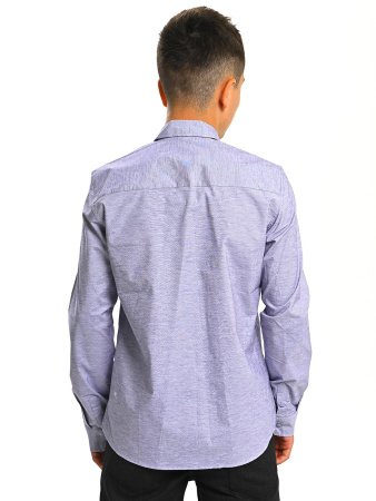 2666-1 Рубашка дл.р. д/м (серый весь размерный ряд)