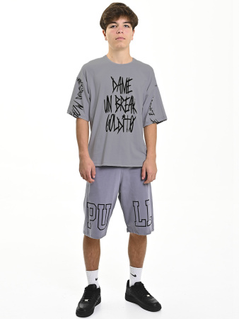 4542 Футболка д/м (темно-серый весь размерный ряд)