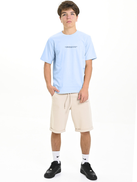 4629 Футболка д/м (голубой весь размерный ряд)