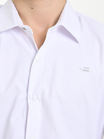 4707 Рубашка дл.р. д/м (белый весь размерный ряд)