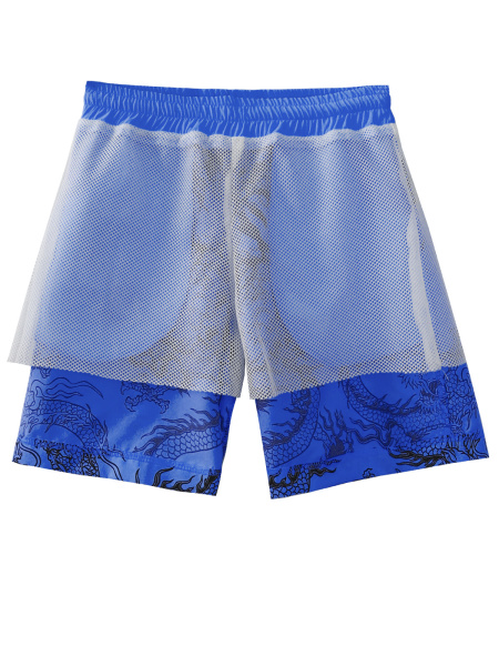 3110 Шорты плават. д/м (индиго весь размерный ряд)