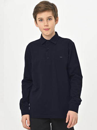 4750 Поло дл.р. д/м (темно-синий весь размерный ряд)