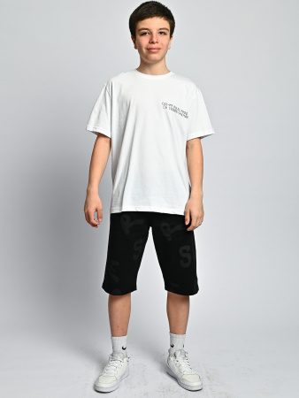 2038 Футболка д/м (белый весь размерный ряд)