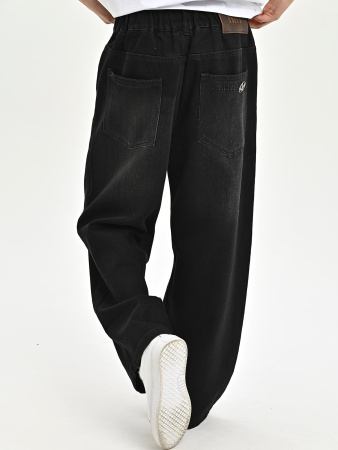 A958-Ch Джинсы д/м (черный весь размерный ряд)