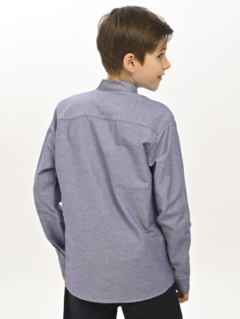 4022 Рубашка дл.р. д/м (батал) (серый весь размерный ряд)