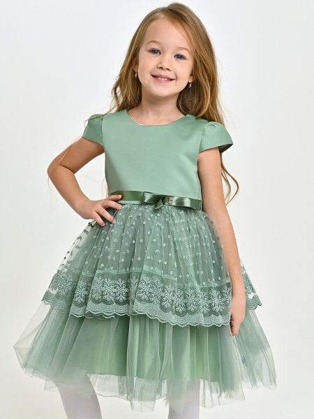 9390 Платье д/д (зеленый весь размерный ряд)