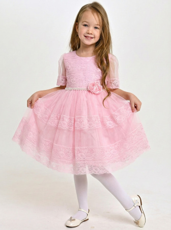 3198-Ch Платье д/д (розовый весь размерный ряд)