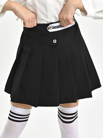 3023-Ch Юбка д/д (черный весь размерный ряд)