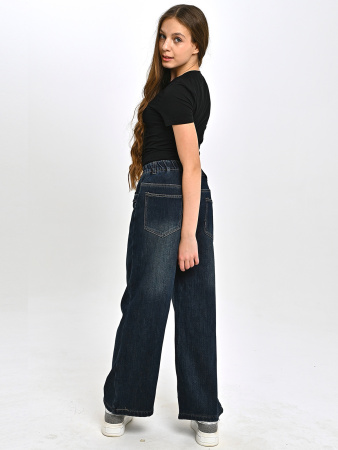 T9016-Ch Джинсы утепленные д/д (синий весь размерный ряд)