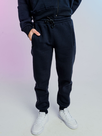 2148 Брюки спорт. утепл. д/м (т.синий размер 158)