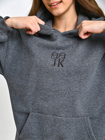 5019-Ch Костюм утепленный д/д (серый весь размерный ряд)