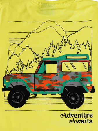 3080 Футболка д/м (желтый весь размерный ряд)