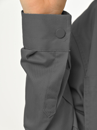 4733 Рубашка дл.р. (батал) д/м (темно-серый весь размерный ряд)